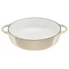 Frigideira de servir em ferro fundido Tefal LOV E25972, redonda 3,8 L, 28 cm, bege