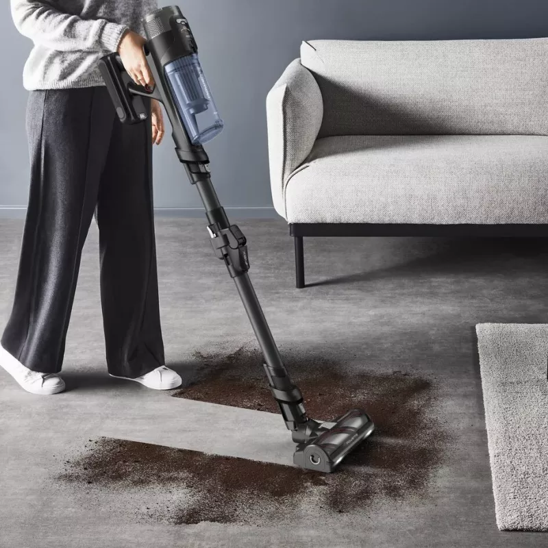Aspirador de água e pó Rowenta X-FORCE FLEX 12.60 NEO RH9LC1 – aspirador vertical sem fio, limpeza a húmido/seco