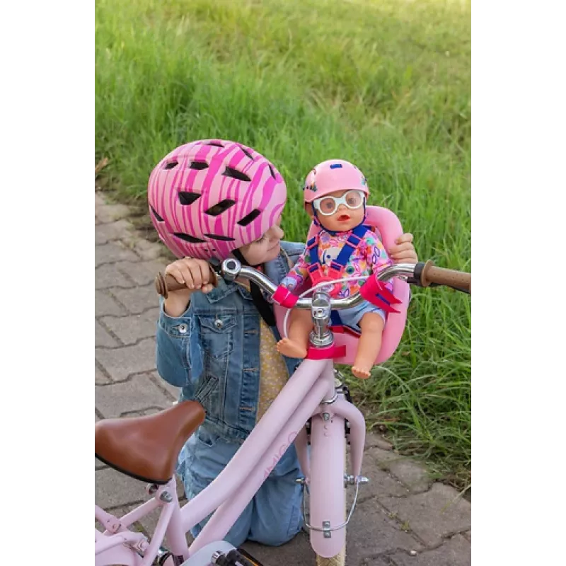 Cadeira de bicicleta para bonecas BABY born