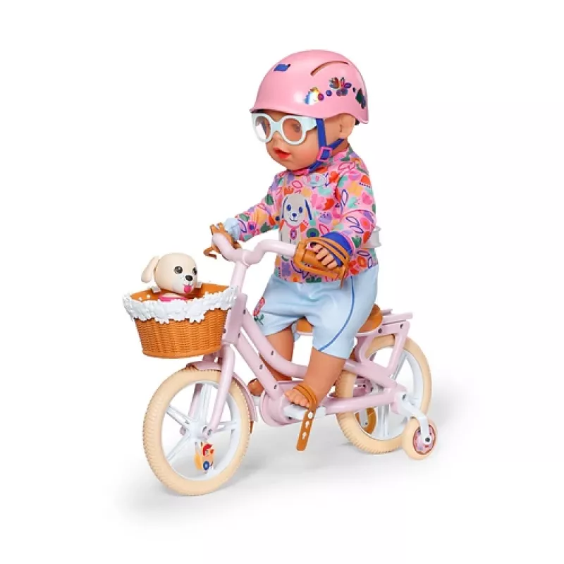 Conjunto de bicicleta para bonecas BABY born @ Bike com Lucky