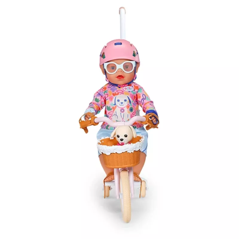 Conjunto de bicicleta para bonecas BABY born @ Bike com Lucky