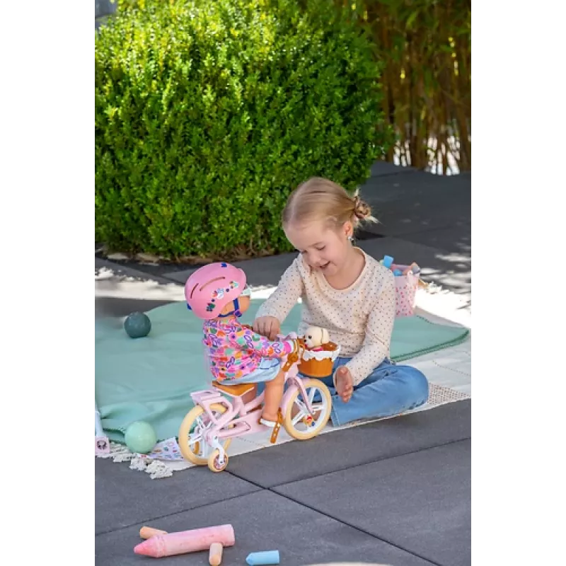 Conjunto de bicicleta para bonecas BABY born @ Bike com Lucky