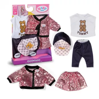 Conjunto de roupa para bonecas BABY born 840757 acessório de boneca
