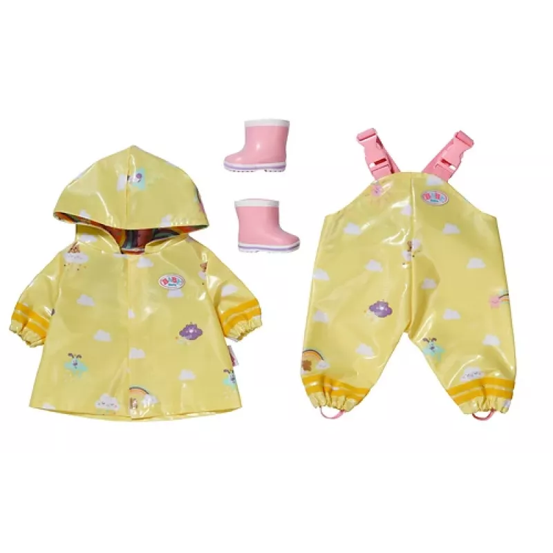 BABY born conjunto de chuva 43 cm, conjunto de chuva para boneca, 3 ano(s)