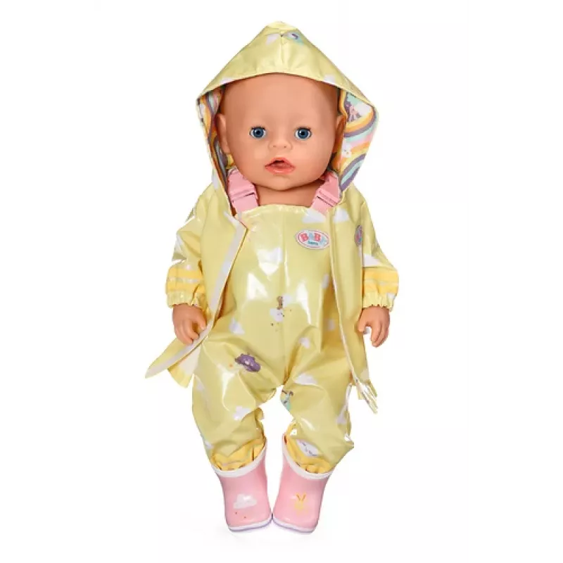 BABY born conjunto de chuva 43 cm, conjunto de chuva para boneca, 3 ano(s)