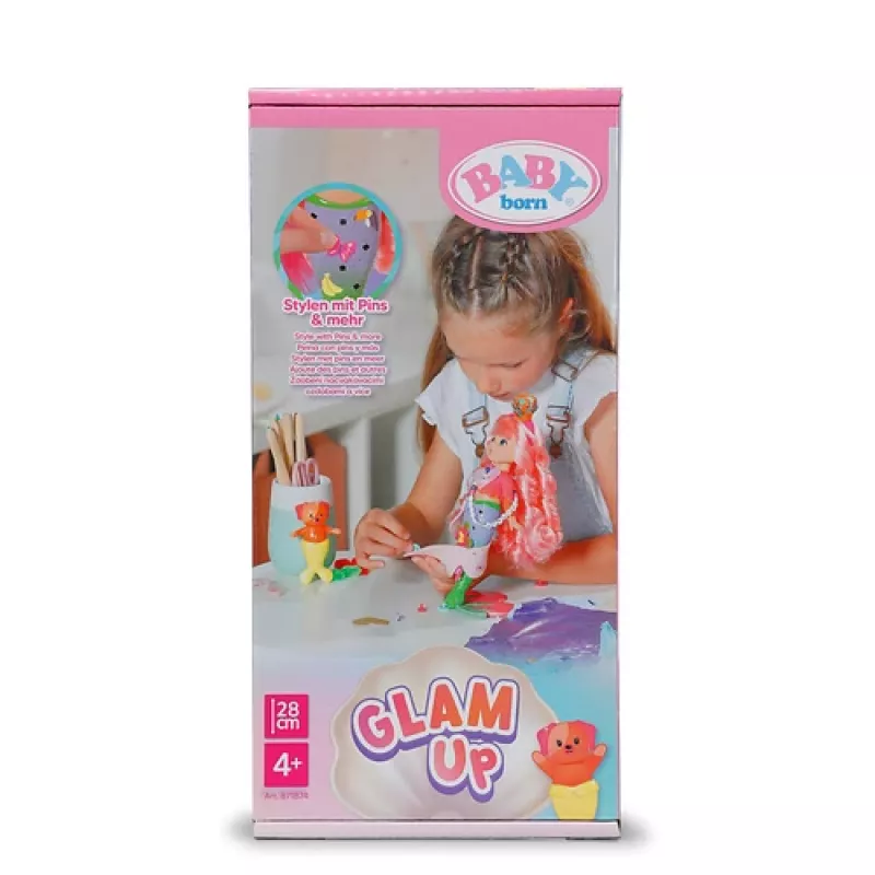 BABY born @ Glam Up Sunshine, boneca bebé, feminino, 4 ano(s), menino/menina, multicolor