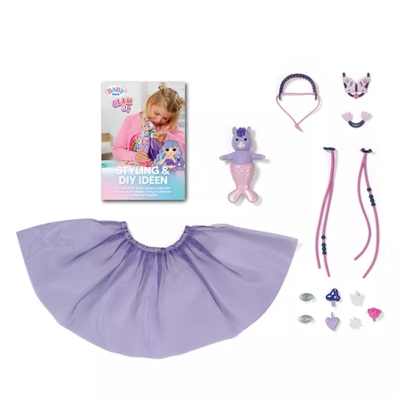 BABY born @ Glam Up Aura, boneca bebé, feminino, 4 ano(s), menino/menina, multicolor