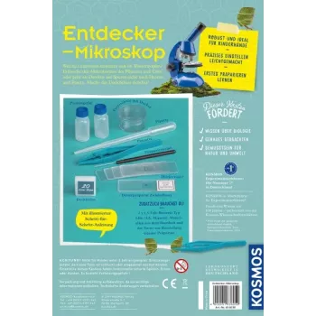 Kosmos 63605, microscópio, biologia, 8 ano(s), azul