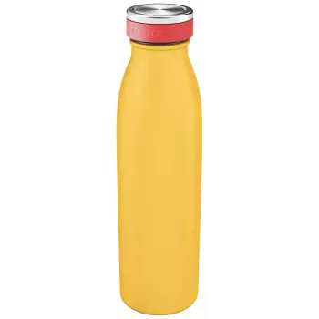 Leitz Cosy garrafa térmica 500 ml, amarelo, aço inoxidável, 68 mm, 68 mm, 235 mm, 280 g