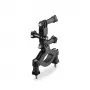 HAMA suporte passivo para action cam — grande, preto, para bicicletas e exterior (adequado para tubos 2,5–6,2 cm)