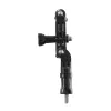 HAMA suporte passivo para action cam — grande, preto, para bicicletas e exterior (adequado para tubos 2,5–6,2 cm)