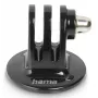 Adaptador de tripé para action cams HAMA modelo 00004565, rosca de 1/4 de polegada, preto