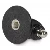 Adaptador de tripé para action cams HAMA modelo 00004565, rosca de 1/4 de polegada, preto