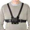 Arnês de peito para câmara HAMA 00004567 para action cams (compatível com GoPro), preto, suporte de peito ajustável