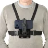Arnês de peito para câmara HAMA 00004567 para action cams (compatível com GoPro), preto, suporte de peito ajustável