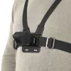 Arnês de peito para câmara HAMA 00004567 para action cams (compatível com GoPro), preto, suporte de peito ajustável