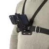 Arnês de peito para câmara HAMA 00004567 para action cams (compatível com GoPro), preto, suporte de peito ajustável