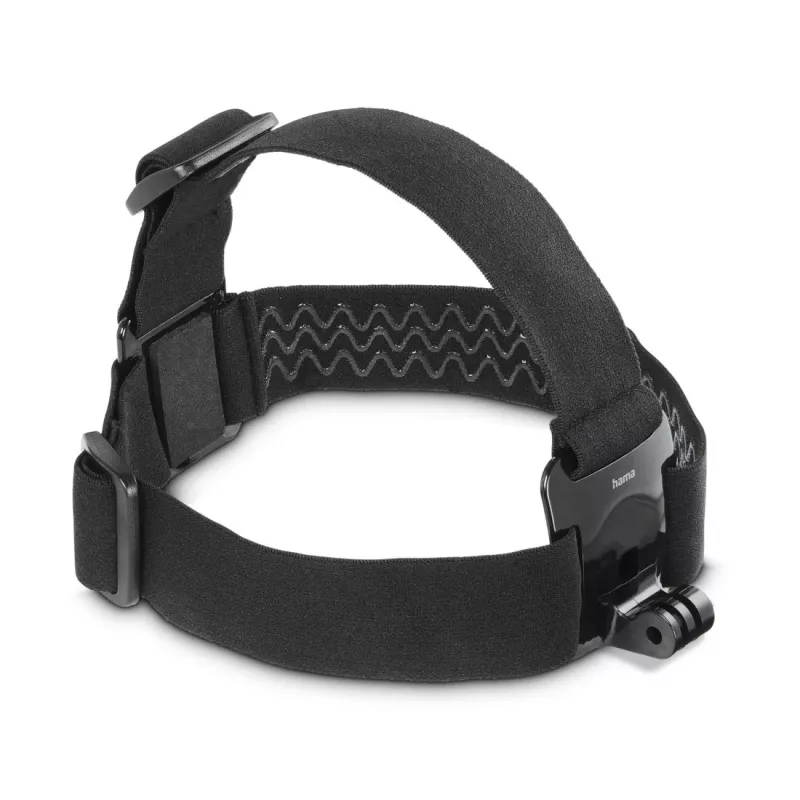 Suporte passivo de cabeça/capacete HAMA 00004568 para action cams, preto, para montagem na cabeça