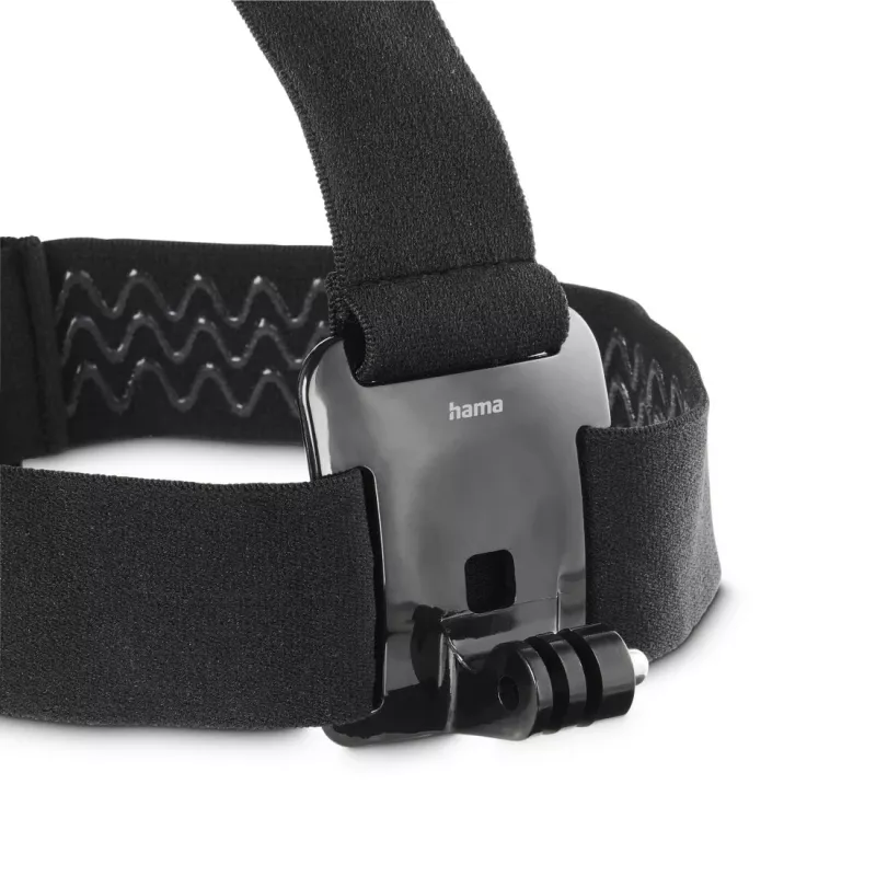Suporte passivo de cabeça/capacete HAMA 00004568 para action cams, preto, para montagem na cabeça