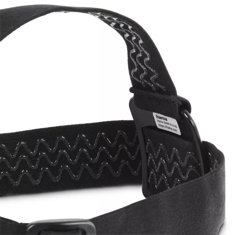 Suporte passivo de cabeça/capacete HAMA 00004568 para action cams, preto, para montagem na cabeça