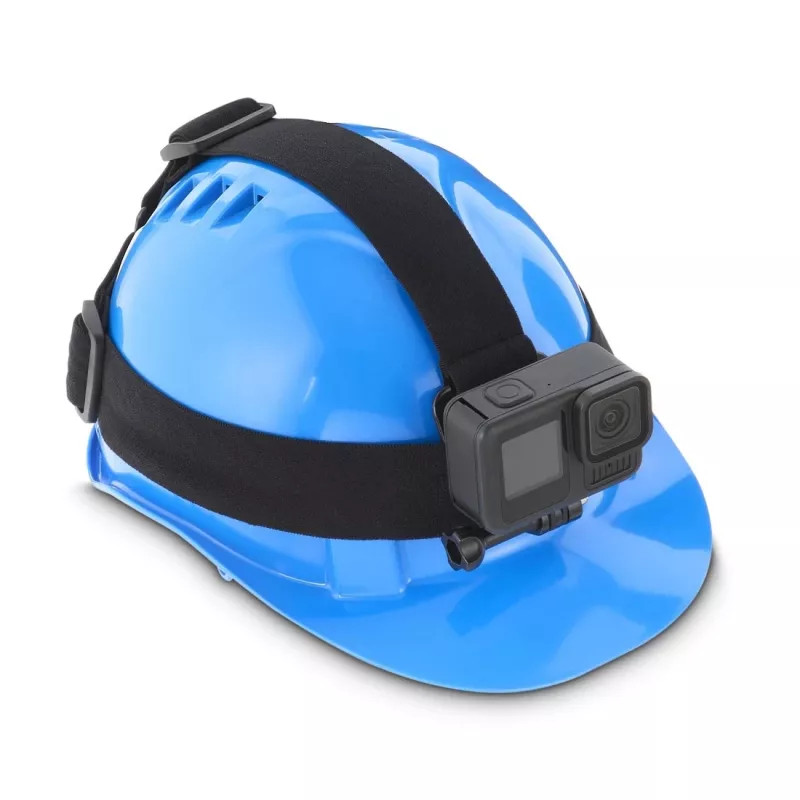 Suporte passivo de cabeça/capacete HAMA 00004568 para action cams, preto, para montagem na cabeça