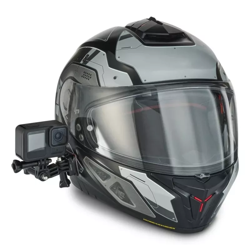 HAMA suporte para action cam 00004572 preto — suporte lateral de capacete com braço articulado