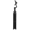 Tripé Hama Rotary Smartphone II para smartphone e câmara digital, 3 pernas, carga máx. 1 kg, altura 41,5–150 cm, preto