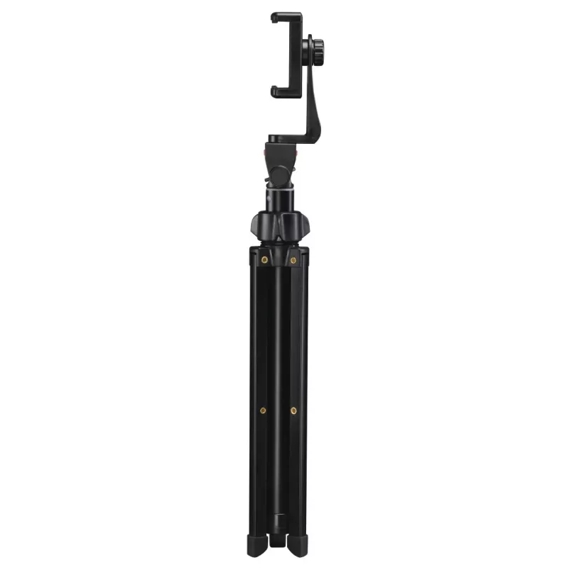 Tripé Hama Rotary Smartphone II para smartphone e câmara digital, 3 pernas, carga máx. 1 kg, altura 41,5–150 cm, preto