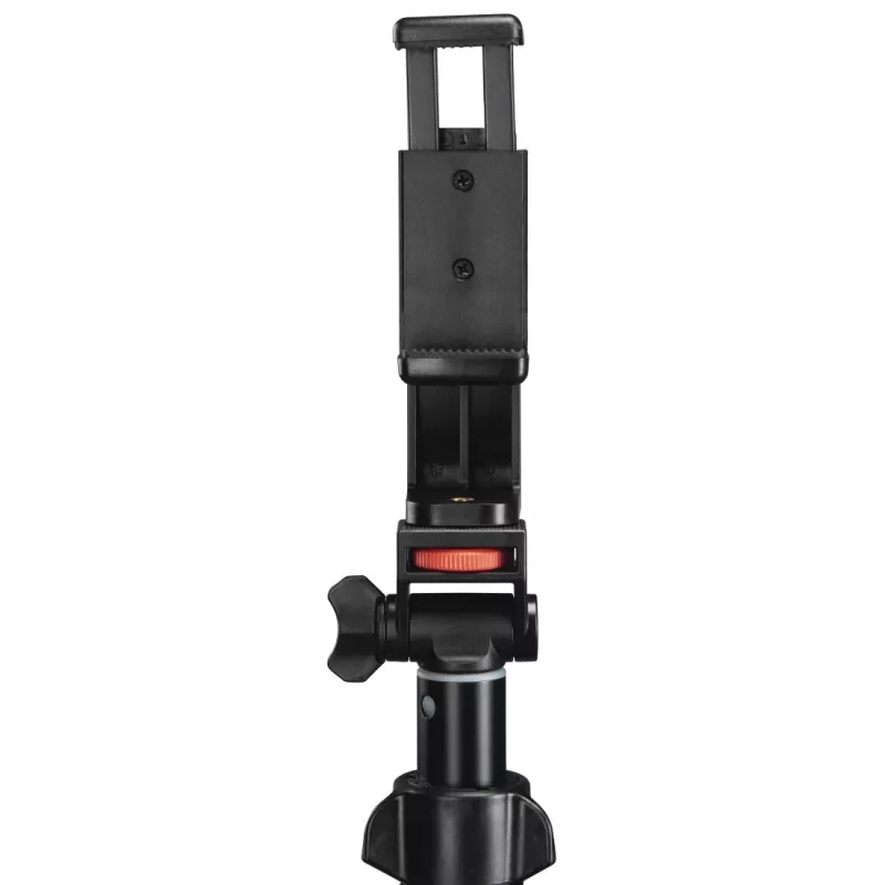 Tripé Hama Rotary Smartphone II para smartphone e câmara digital, 3 pernas, carga máx. 1 kg, altura 41,5–150 cm, preto