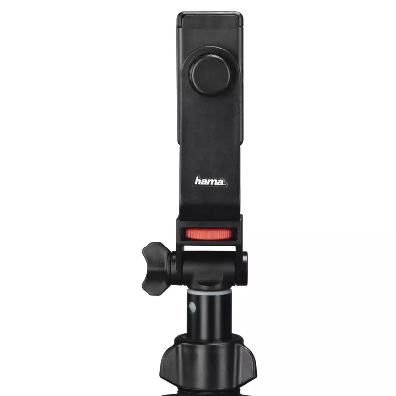 Tripé Hama Rotary Smartphone II para smartphone e câmara digital, 3 pernas, carga máx. 1 kg, altura 41,5–150 cm, preto
