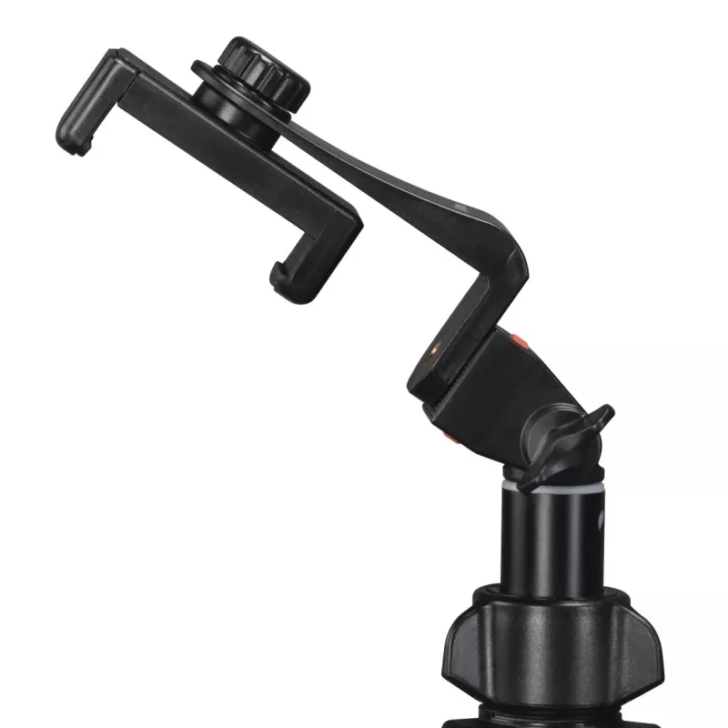 Tripé Hama Rotary Smartphone II para smartphone e câmara digital, 3 pernas, carga máx. 1 kg, altura 41,5–150 cm, preto