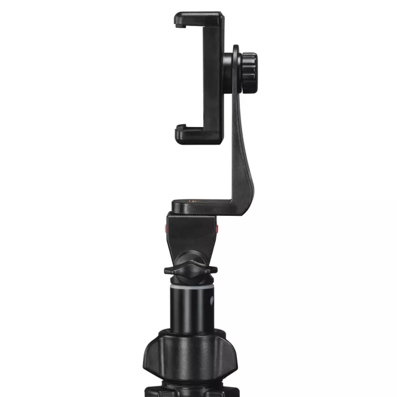 Tripé Hama Rotary Smartphone II para smartphone e câmara digital, 3 pernas, carga máx. 1 kg, altura 41,5–150 cm, preto