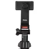 Tripé Hama Rotary Smartphone II para smartphone e câmara digital, 3 pernas, carga máx. 1 kg, altura 41,5–150 cm, preto