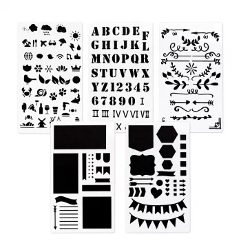 Hama 00007743 estêncil branco plástico estêncil artístico