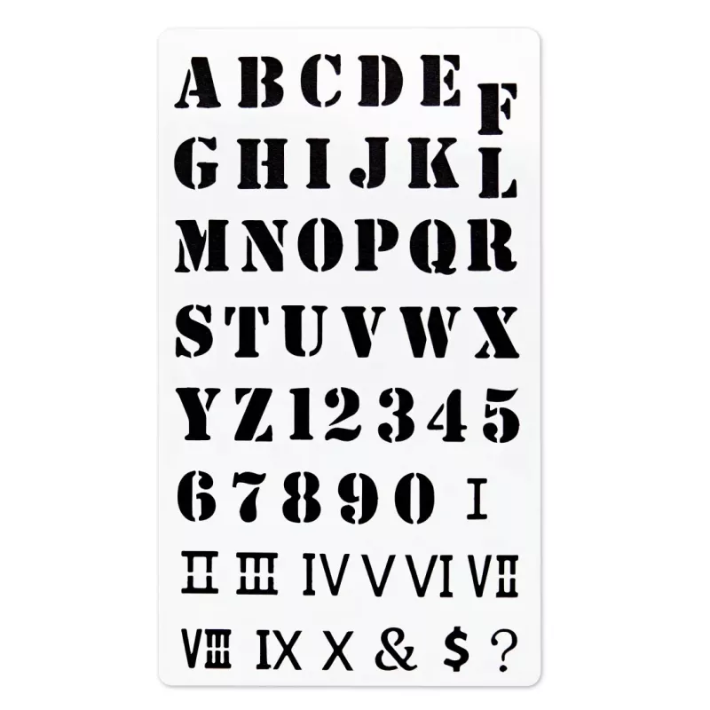 Hama 00007743 estêncil branco plástico estêncil artístico