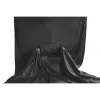 Tela de fundo Hama 00021157 preto algodão 2950 mm x 6000 mm