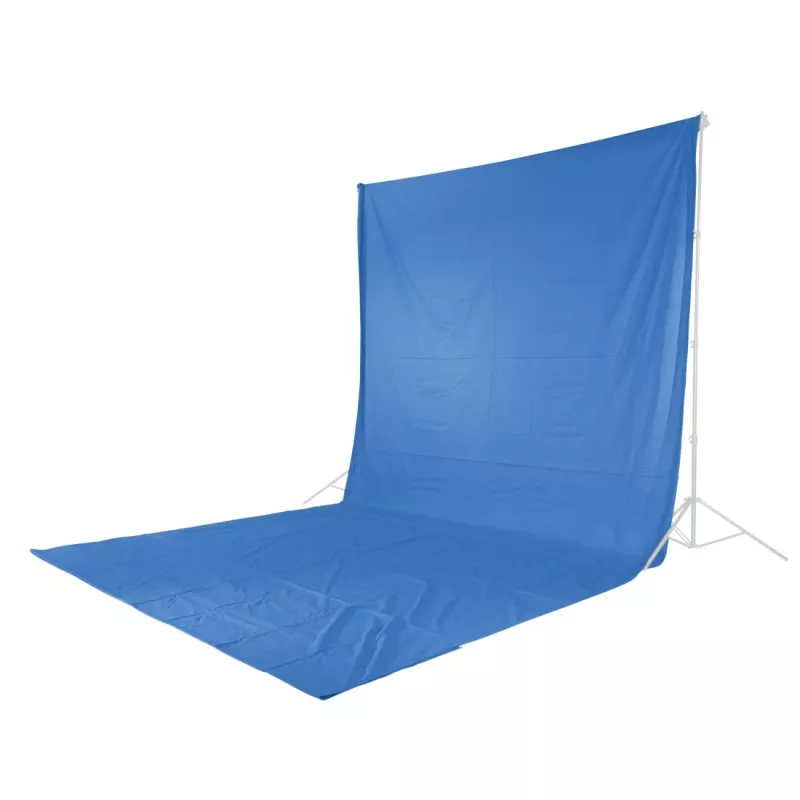 Tela de fundo Hama 00021159 azul algodão 2950 mm x 6000 mm