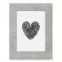 Moldura HAMA Lio individual MDF cinzento para fotografia 13×18 cm, certificada FSC