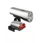 Fischer 85330 conjunto de iluminação LED a bateria para bicicleta