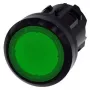 Siemens 3SU1001-0AA40-0AA0 atuador elétrico IP66, IP67, IP69, IP69K preto, verde