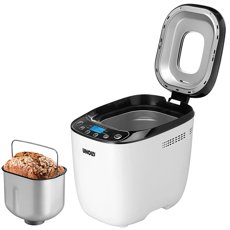 Unold 68010 máquina de fazer pão 550 W preto, branco