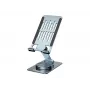 Suporte de telefone dobrável e articulado CONCEPTRONIC THANA08G, base giratória 360°, altura ajustável, prateado