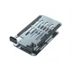 Suporte de telefone dobrável e articulado CONCEPTRONIC THANA08G, base giratória 360°, altura ajustável, prateado