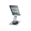 Suporte de telefone dobrável e articulado CONCEPTRONIC THANA08G, base giratória 360°, altura ajustável, prateado