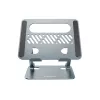 Suporte para portátil CONCEPTRONIC THANA10G — dobrável em alumínio, altura ajustável, cinzento, 240×220×50 mm