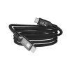 Cabo USB4 Gen 4x2 C para C EQUIP 1,2 m, 80 Gbit/s, PD240W, 8K@60Hz, preto