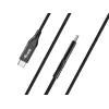 Cabo USB 4 ultrafino C para C Equip, 1,2 m, PD240W, 4K/60Hz, 40 Gbps, preto