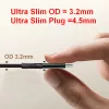 Cabo USB 4 ultrafino C para C Equip, 1,2 m, PD240W, 4K/60Hz, 40 Gbps, preto
