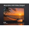 Cabo USB 4 ultrafino C para C Equip, 1,2 m, PD240W, 4K/60Hz, 40 Gbps, preto