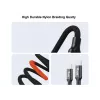 Cabo de carregamento em Y USB-C para 2x USB-C EQUIP 1,5 m PD 140 W, USB 2.0, preto